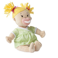 Baby Stella Peach Doll with Yellow Pigtails