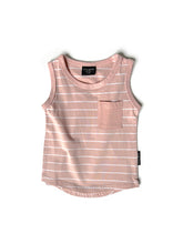 STRIPE POCKET TANK -Sun Kissed Little Bipsy