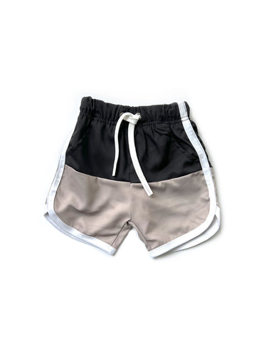 HYBRID PLAY + SWIM SHORTS -SAND