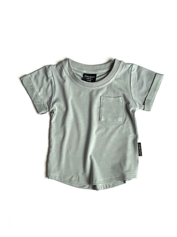POCKET TEE - SEA GLASS