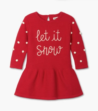 Let It Snow Sweater Dress