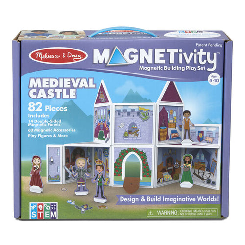 Magnetivity Magnetic Building Play Set - Medieval Castle