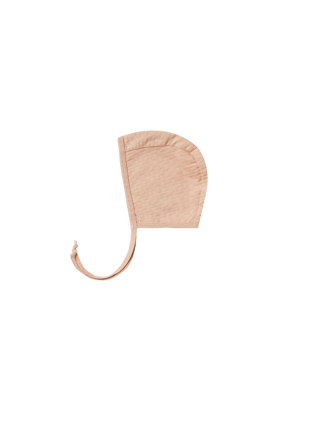 pointelle baby bonnet | petal