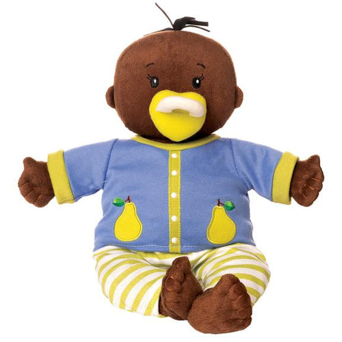 Baby Stella Brown Doll with Black Hair Manhattan Toy