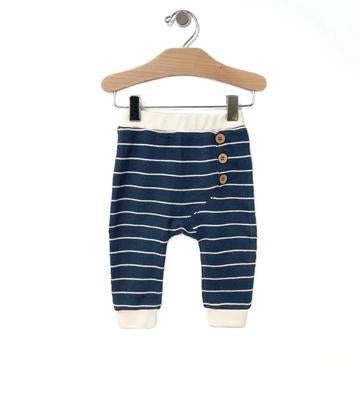Waffle Stripe Pant-City Mouse