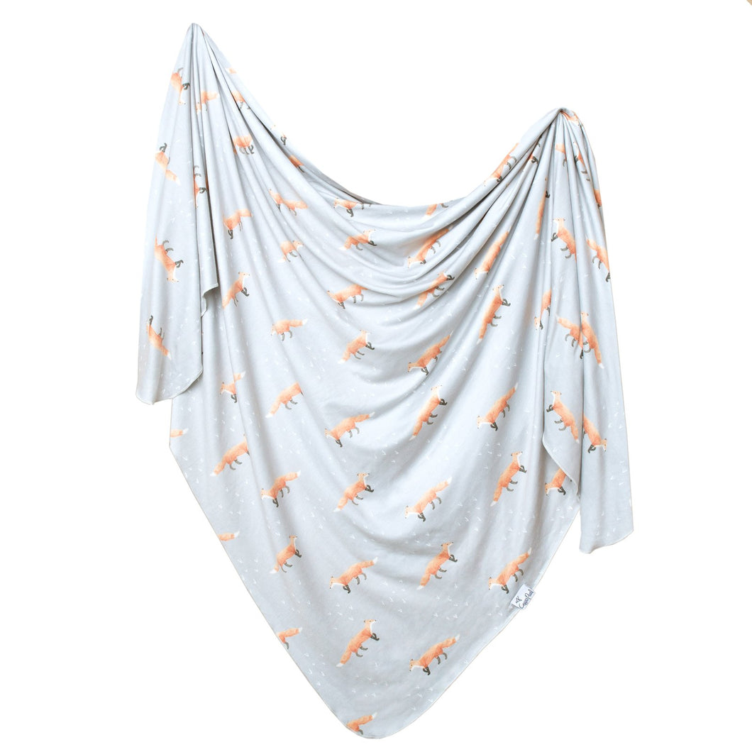 Swift Knit Swaddle Blanket-Copper Pearl