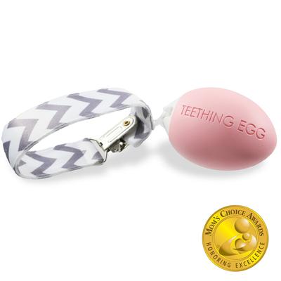 The Teething Egg-Baby Pink