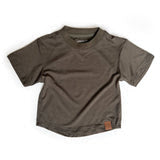 Oversized Bamboo Tee - Army