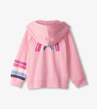 rainbow full zip hoodie