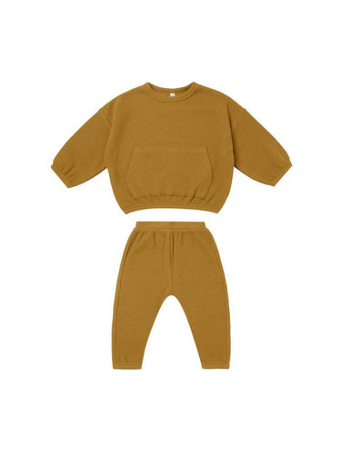 waffle top + pant set | ocre Quincy Mae